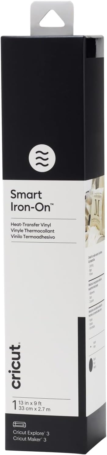 Smart iron on black