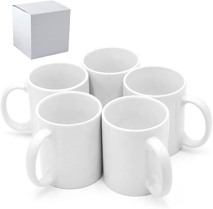 white cups